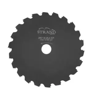 Strand Original raivaussahan terä Ø 225 mm / Ø 25,4 mm, Z=22