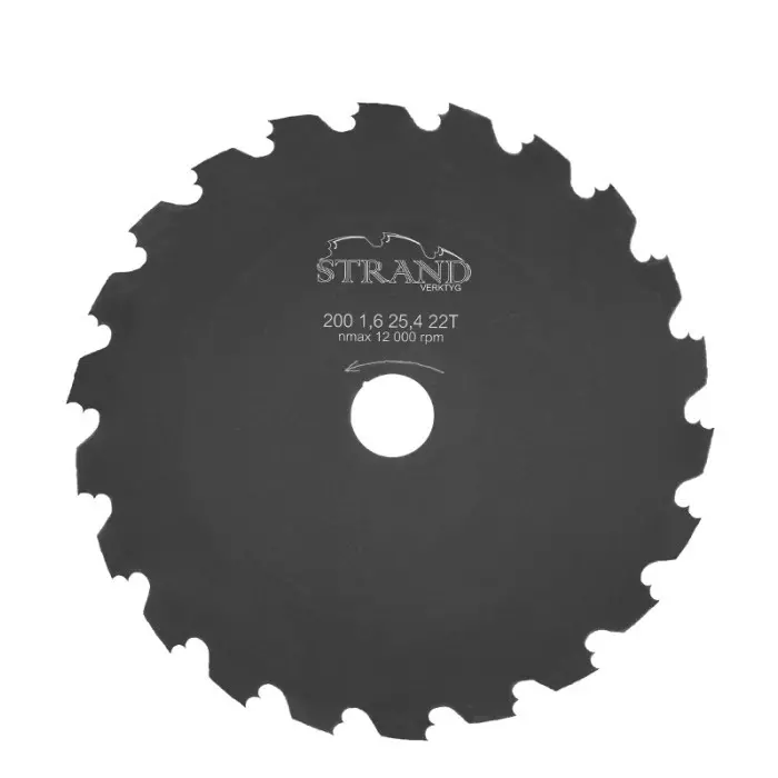 Strand Original raivaussahan terä Ø 225 mm / Ø 25,4 mm, Z=22