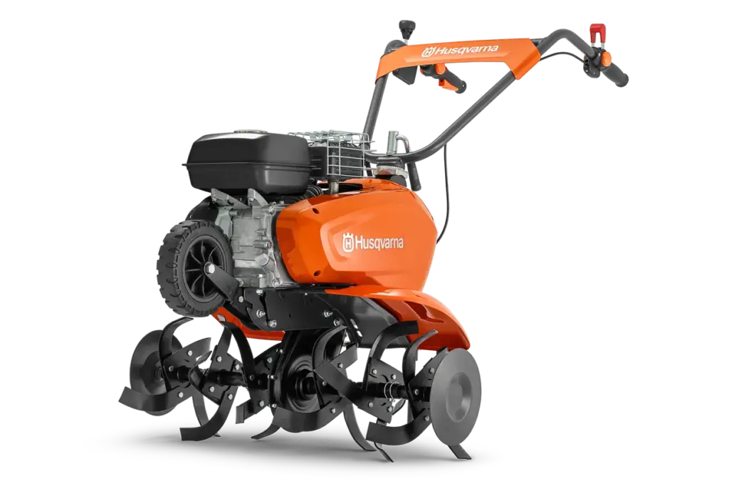 TF 435P, Husqvarna, Puutarhajyrsin, Honda moottori,