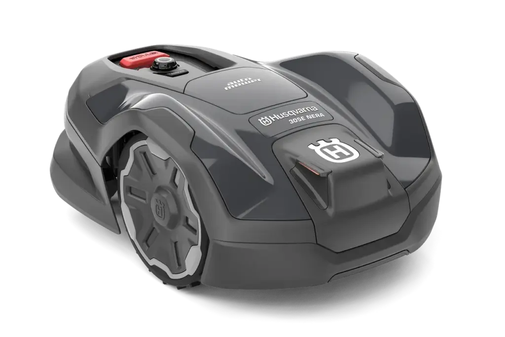 305E, NERA, Automower, Husqvarna, Robottiruoholeikkuri,